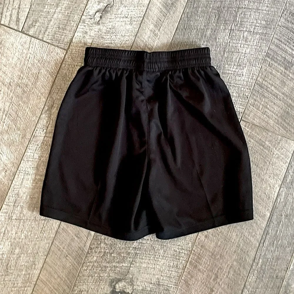New! Youth Vizari Black Mesh Soccer Shorts. Size Youth Large.